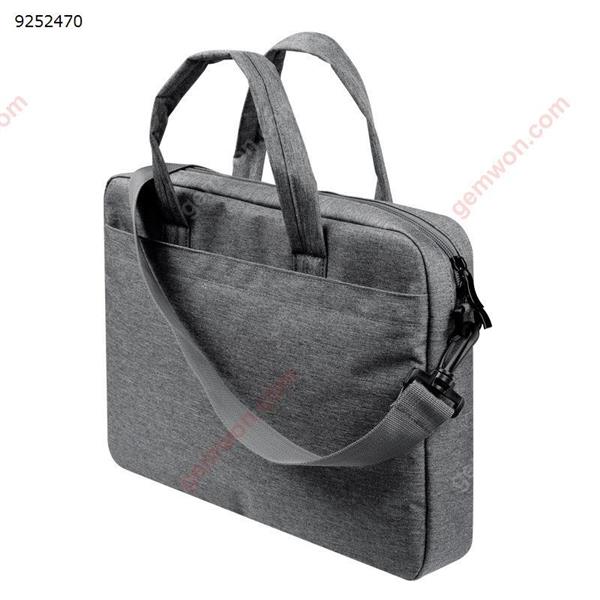 13 inch Waterproof Laptop Bag With Shoulder Strap,Size:37*26*5 cm,Dark Grey Case N/A