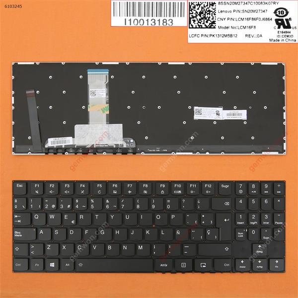 Lenovo Legion Y720 BLACK(Full Colorful Backlit,Win8) SP N/A Laptop Keyboard (OEM-B)