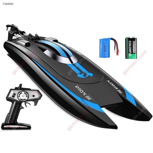 Remote Control Speed Boat, High Speed RC Racing Boat, Speed of 12 Mph（BLUE) RC ROBOT 7014
