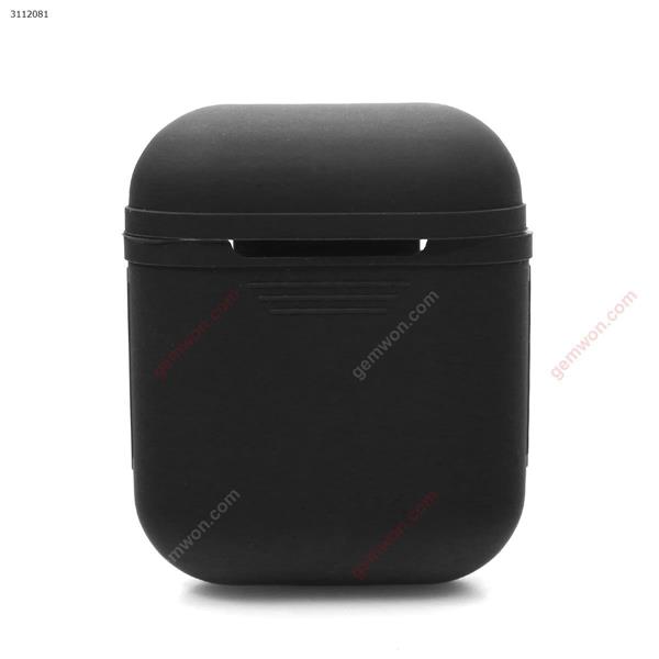 Protective Soft Silicone Case Cover For Apple AirPods Black Case AIRPODS CASE