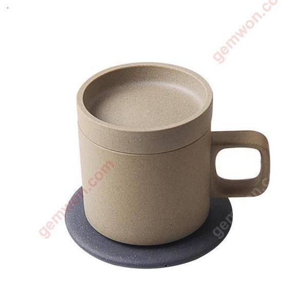 Wireless charging mug 55 degree intelligent constant temperature creative coffee cup-- brown Charger & Data Cable VH-27