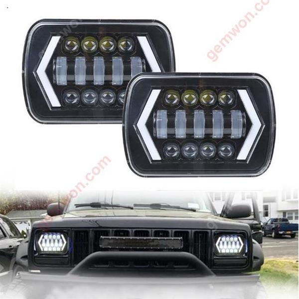 New 7 inch square lamp Wrangler square light truck 5x7LED headlight truck 7 inch square headlights JEEP square light Auto Replacement Parts OL-1755S
