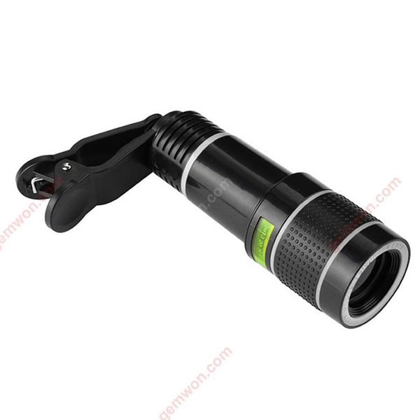 20 times mobile phone telephoto telescope head zoom focus mobile phone lens set lens HD external camera（With bracket） Lenses Accessories XXX-CH
