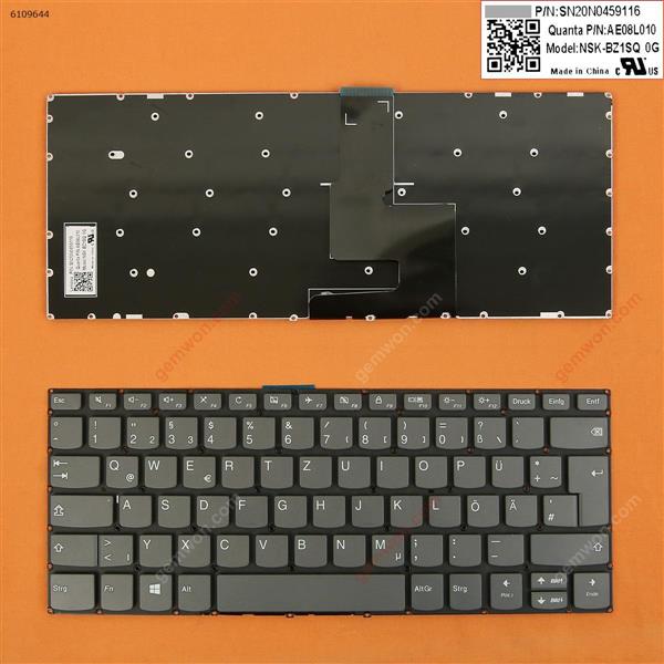 Lenovo IdeaPad 330-14ikb  GRAY win8(Without FRAME) GR AE08L010 Laptop Keyboard (OEM-B)