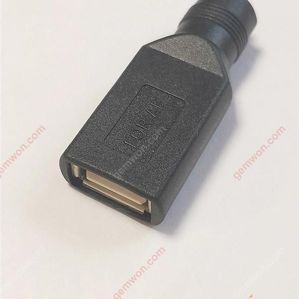 5.5 x 2.1mm Female Jack To  USB A Male Adapter Laptop Adapter 5.5 X 2.1MM TO  USB A