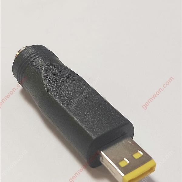 5.5 x 2.1mm Female Jack To Lenovo small square mouth Male Adapter Laptop Adapter 5.5 X 2.1MM  TO LENOVO