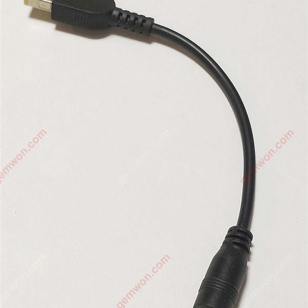5.5 x 2.1mm Female Jack To  Lenovo square mouth   Male Adapter Laptop Adapter 5.5 X 2.1MM