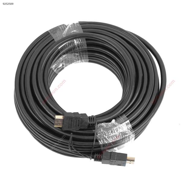 15M 1.4 Version HDMI Male To HDMI Male Cable,Black Audio & Video Converter HDMI-H-00