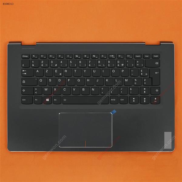 LENOVO Ideapad 310S-14 Flex 4-1470 Yoga 510-14IKB palmres with FR Backlit  keyboard case Upper cover BLACK Cover N/A
