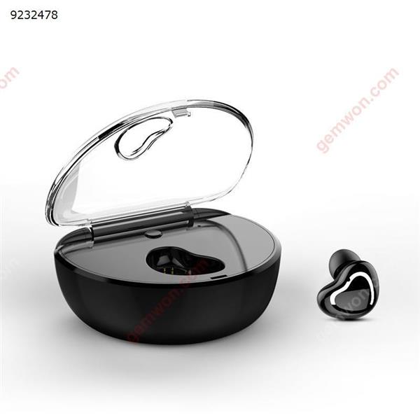 Mini Wireless Bluetooth Earbuds,TWS -7  Bluetooth Earphones Stereo Sound Wireless Headphones Built-in Microphone ,Black Headset N/A