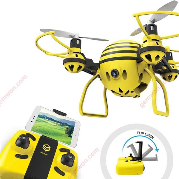 FPV Drone with HD WiFi Camera Live Video RC Quadcopter with Altitude Hold,APP Control,Headless Mode and One Key Return, Drone for Kids and Beginners 30w Drone H1