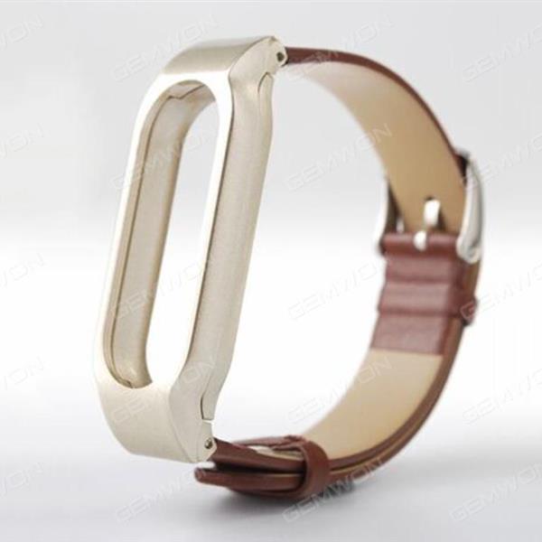 MI 2 watch band leather brown Other M2