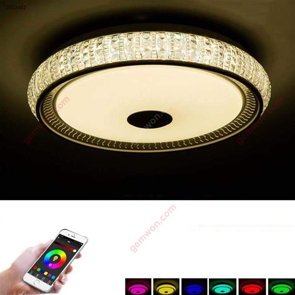 New RGBW music LED ceiling light with Bluetooth and remote color changing lighting led ceiling light（36W) Intelligent lighting N/A