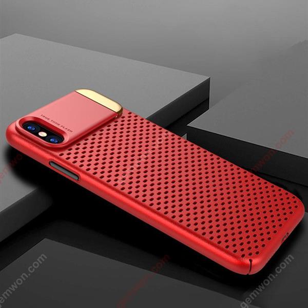 iphoneX Breathable phone case，Creative cell phone protective case，red Case IPHONEX BREATHABLE PHONE CASE