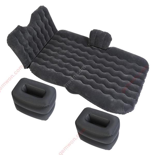Car Travel Inflatable Mattress Air Bed Cushion Camping Universal SUV Extended Air Couch with Two Air Pillows Autocar Decorations BY-600