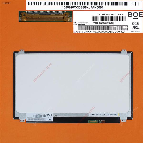 LCD/LED for N156HGA-EAL 1920x1080 FHD 30pin  15,6