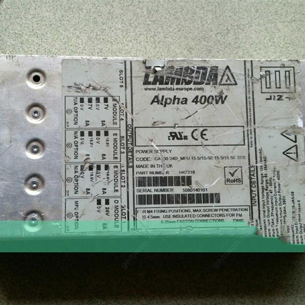 alpha400w H47318 Lambda Factory original import disassembly multi-group module power supply Other H47318