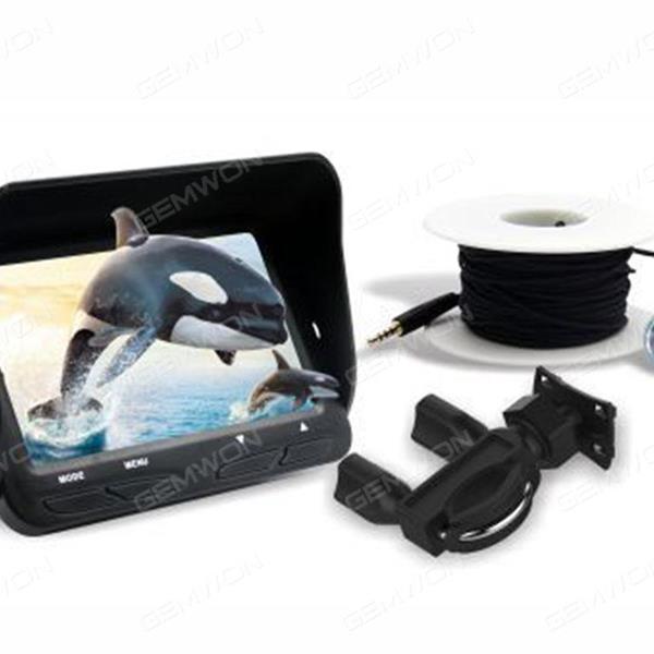 Fishing Finder  140 Degree Wide Angle Lens Monitor  Underwater Fish Video Camera with 4.3