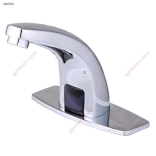 Lead Free Automatic Sensor Faucet Cold and Hot Single Handle Bathroom Electrical Basin Robinet Faucet (Copper) Iron art N/A