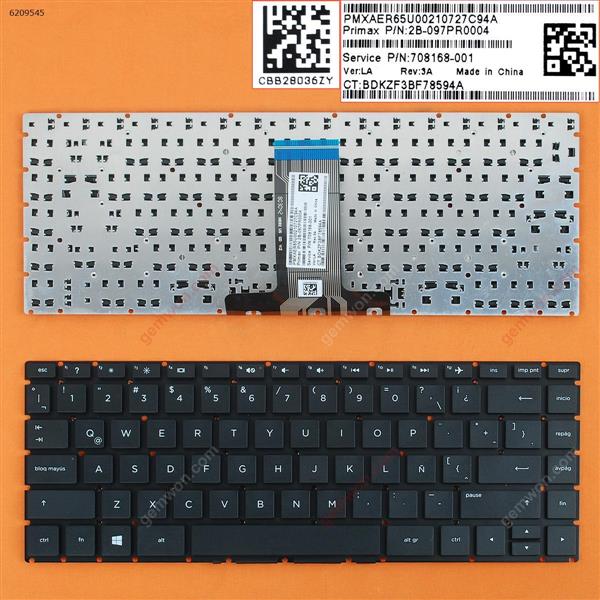 HP Pavilion 14-BS 14-BS000 14-BS100 14-BS500 BLACK (Without FRAME,Small Enter,WIN8) LA N/A Laptop Keyboard (OEM-B)