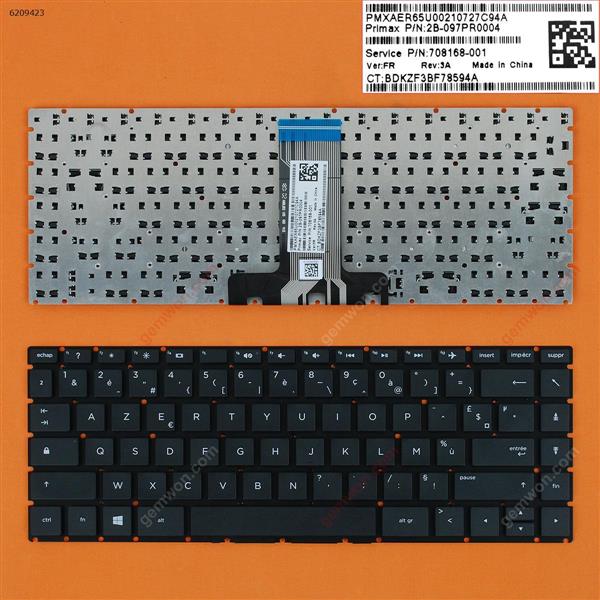 HP Pavilion 14-BS 14-BS000 14-BS100 14-BS500 BLACK (Without FRAME,Small Enter,WIN8) FR 2B-097PR0004  708168-001 Laptop Keyboard (OEM-B)
