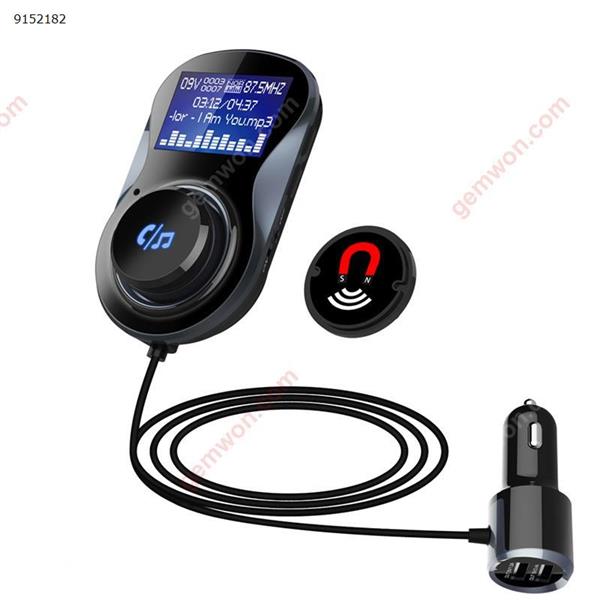 FM Transmitter Modulator BC30 Handsfree Bluetooth Car Kit Support TF Card MP3 Play Car Audio Adapter 3.1A Car Charger Car Appliances BC30