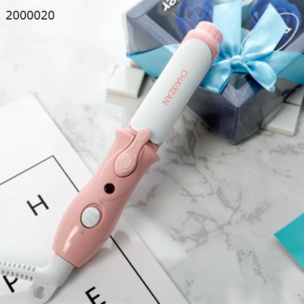 Student Dormitory Ceramic Glaze Mini Hair Curlers, Liu Hair Curlers, Perm Hair Rollers，Pink and white