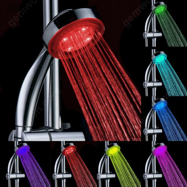 Led shower Discoloration shower led Self-powered shower Hand shower shower Round glow SDS-A25 Washroom SDS-A25