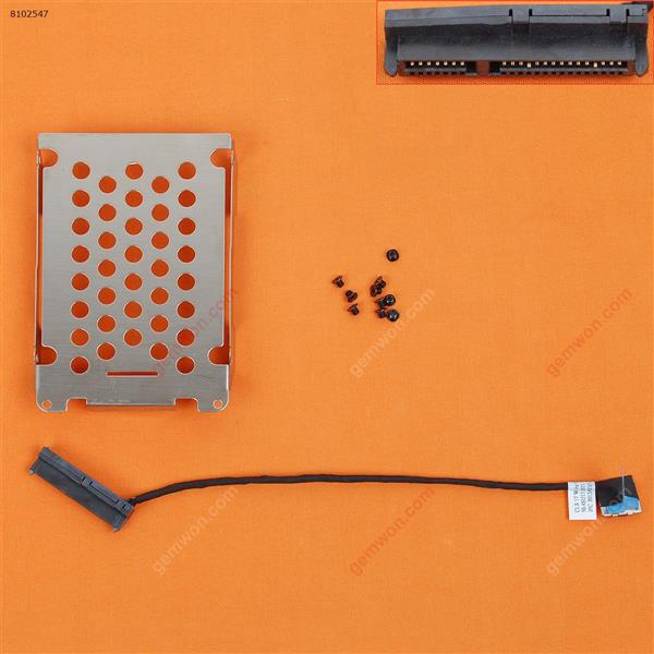 Hard Drive Disk Tray HDD Caddy & Connector Cable For HP Pavilion DV7-7000 DV7T-7000(Long Cable) Cover 50.4SU17.021