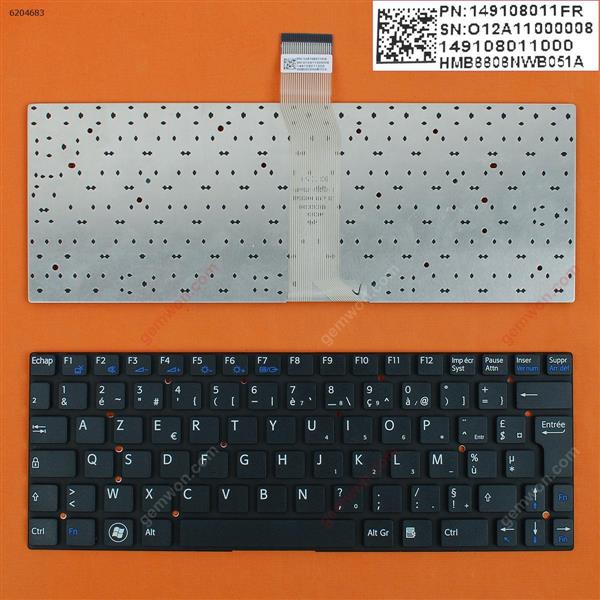 SONY SVT11 BLACK(without FRAME)WIN8 RU N/A Laptop Keyboard (OEM-B)