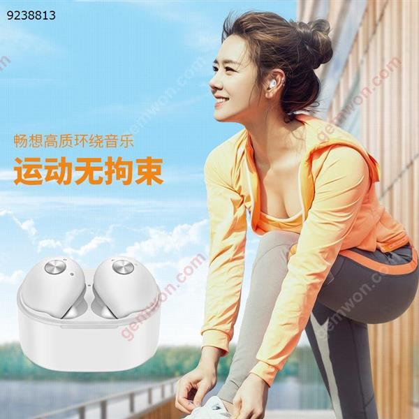 NEW  4.2 TWS IP010 In ear Earbuds with USB Chargers, Headset In-Ear Earphone with Mic white Headset IP010