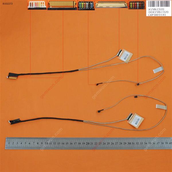 HP Pavilion 15-AB 15T-AB 15-AB121DX 15-AB065TX 30pin（With Touch），ORG LCD/LED Cable DDX15BLC010   DDX15BLC020