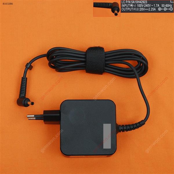 Lenovo 20V 2.25A 45W Φ4.0x1.7mm (Quality：A+)  Plug：EU Laptop Adapter 20V 2.25A 45W Φ4.0X1.7MM