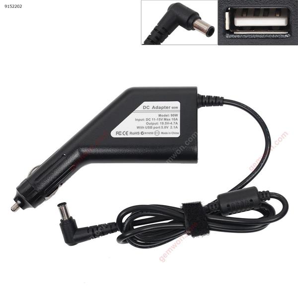 SONY Sony laptop power adapter 19.5V4.7A 19.5V3.9A computer car charging source line Car Appliances LXY 6.5X4.4