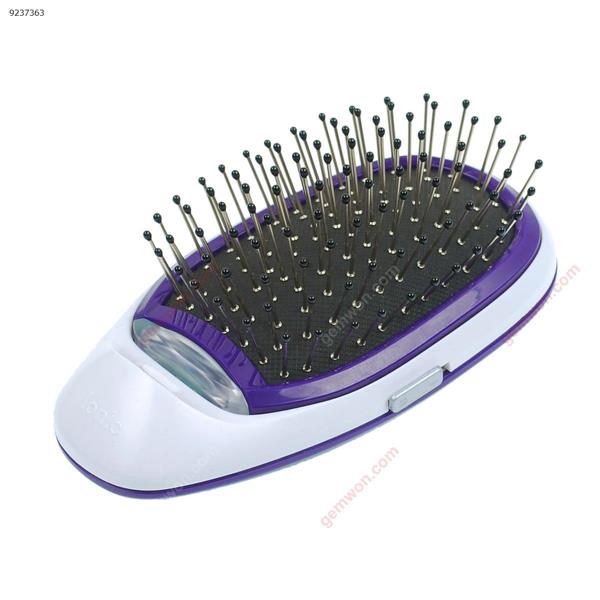 Portable electronic negative ion massage comb, hair style makeup comb (blue) Smart Gift G81301