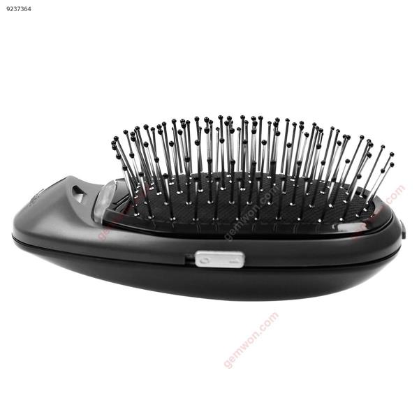 Portable electronic negative ion massage comb, hair style makeup comb (black) Smart Gift G81301