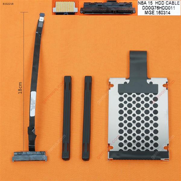 Hard Drive Disk Tray HDD Caddy & Connector Cable For HP Pavilion 15-C 15-CB 15-CC 15-CK 15-CB000TX(For Long Line) Cover DD0G76HDD011