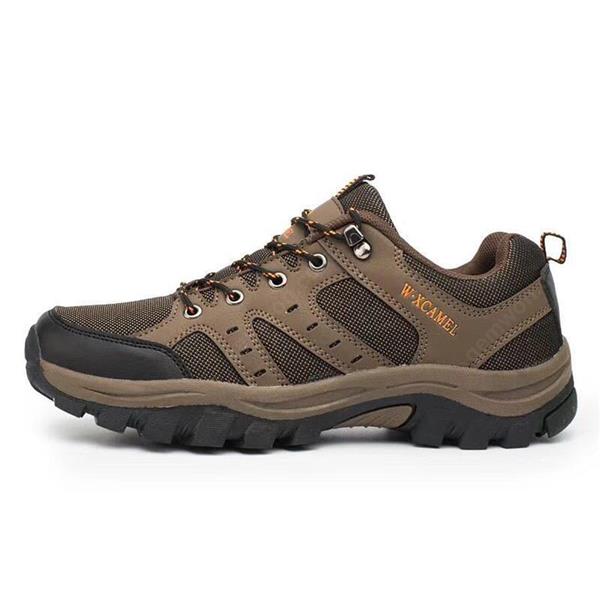 Non-slip wear outdoor sports hiking shoes walking boots (brown 42 yards) Outdoor Clothing WD-an