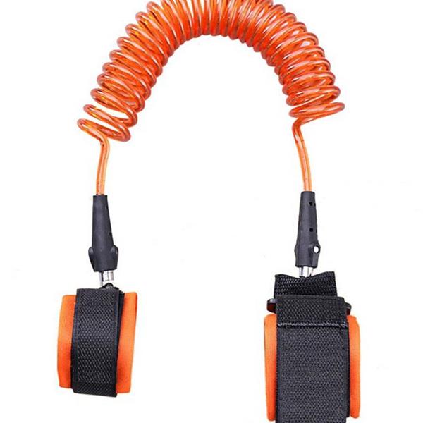 1.5 meter Children's hand ring anti loss belt traction rope，orange Other N/A