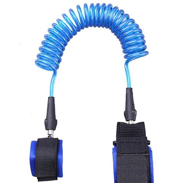 1.5 meter Children's hand ring anti loss belt traction rope，blue Other N/A