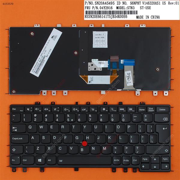 Thinkpad Yoga S1 S240(Backlit,Big Enter,For Win8) UI N/A Laptop Keyboard (OEM-B)
