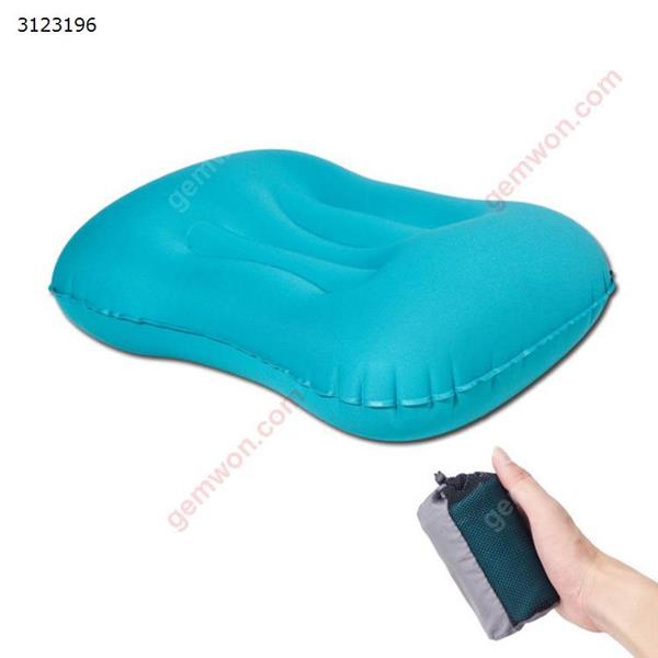Outdoor products ultra light TPU portable neck pillow camping camping inflatable travel pillow (blue) Camping & Hiking yl009