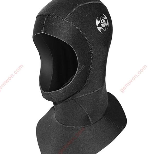 Diving hood 3mm hot neoprene diving mask diving hat hat and flow vent (size X) Water sports equipment SLINX