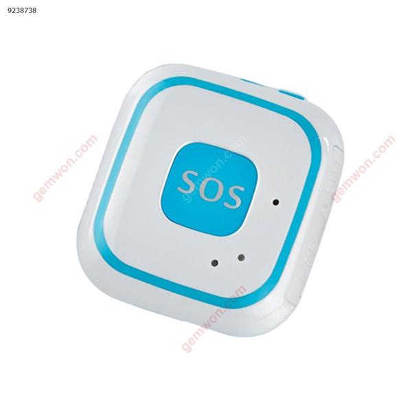 Mini Personal Kids GSM GPRS GPS Tracker RF-V28 SOS Button Alarm  Portable APP Web Tracking GPS Locator Pendant blue Other RF-V28