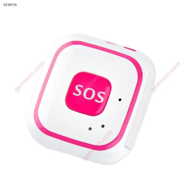Mini Personal Kids GSM GPRS GPS Tracker RF-V28 SOS Button Alarm  Portable APP Web Tracking GPS Locator Pendant pink Other RF-V28