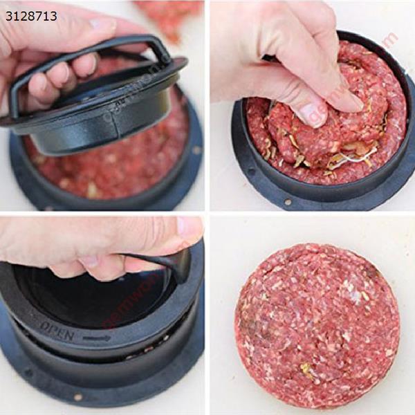Hamburger Meat Production Pressure Grill BBQ Maker Juicy Machine DIY Kitchen Gadgets Kitchen Tools Burger Iron art T-041