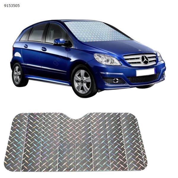 Car Fold Windshield Front Rear Window Car Styling Side Window Sunshades Accessories Supplies（130*70cm） Autocar Decorations R-3934