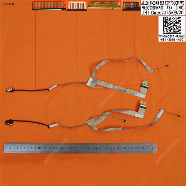 DELL INSPIRON 17 5758 5759 5755 ALL30,ORG LCD/LED Cable DC020024A000