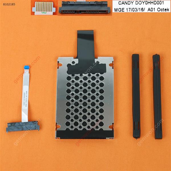 Hard Drive Disk Tray HDD Caddy & Connector Cable For  HP 15-CS 15-cs0050tx 15-cs0051tx 15-cs0037TX 15-cs0039TX 15-cs0049tx Cover DOY0HHD001  DD0G7BHD011