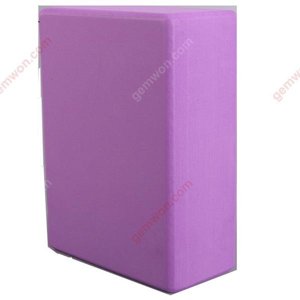 High density EVA yoga brick sturdy Purple,250G Exercise & Fitness 8039YJ